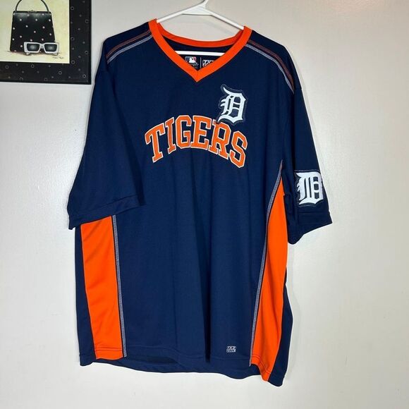 Men's Navy and Orange Tigers D - Picture 1 of 8